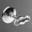 Крючок двойной Art&Max Antic Crystal AM-E-2686SJ-Cr