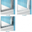Душевая дверь Ravak Chrome CSD1-80 блестящий+транспарент 0QV40C00Z1