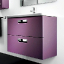 Комплект мебели Roca Gap 80 фиолетовый